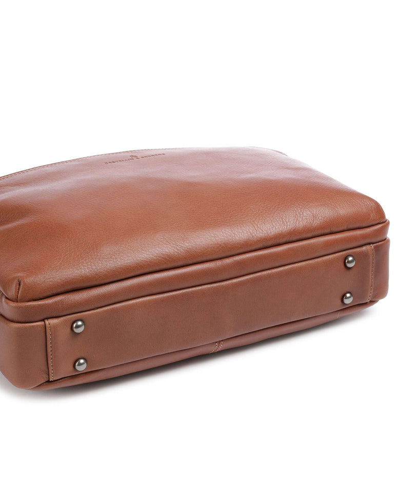 Castelijn & Beerens Firenze Briefcase light brown