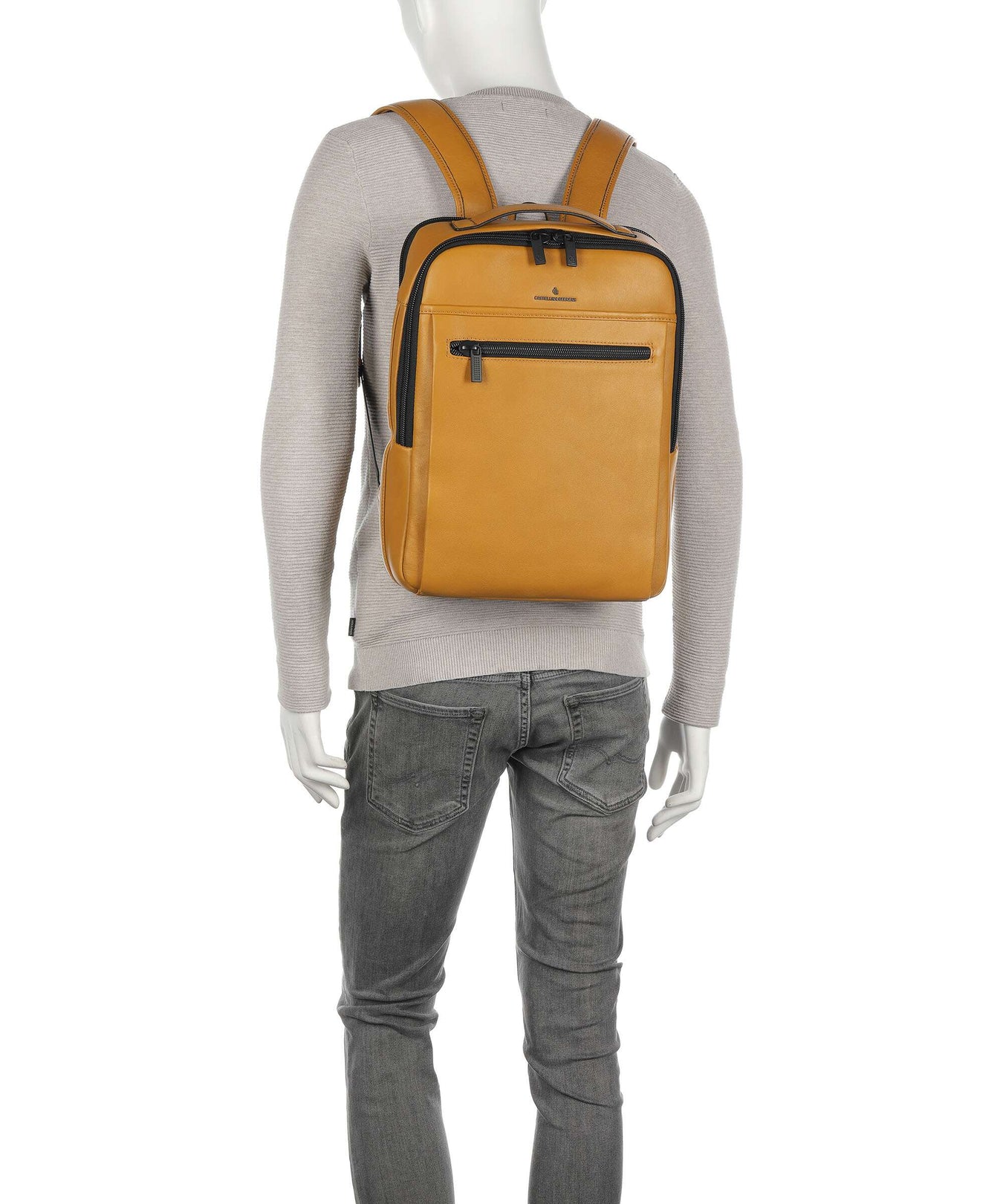 Castelijn & Beerens Nappa X Victor RFID Backpack yellow