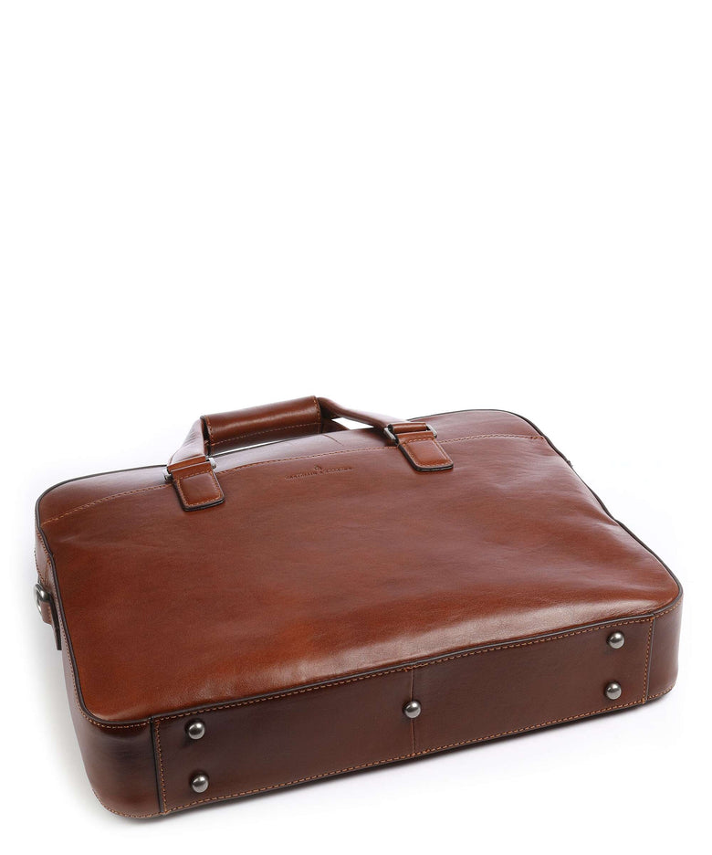 Castelijn & Beerens Gaucho Ted Briefcase cognac