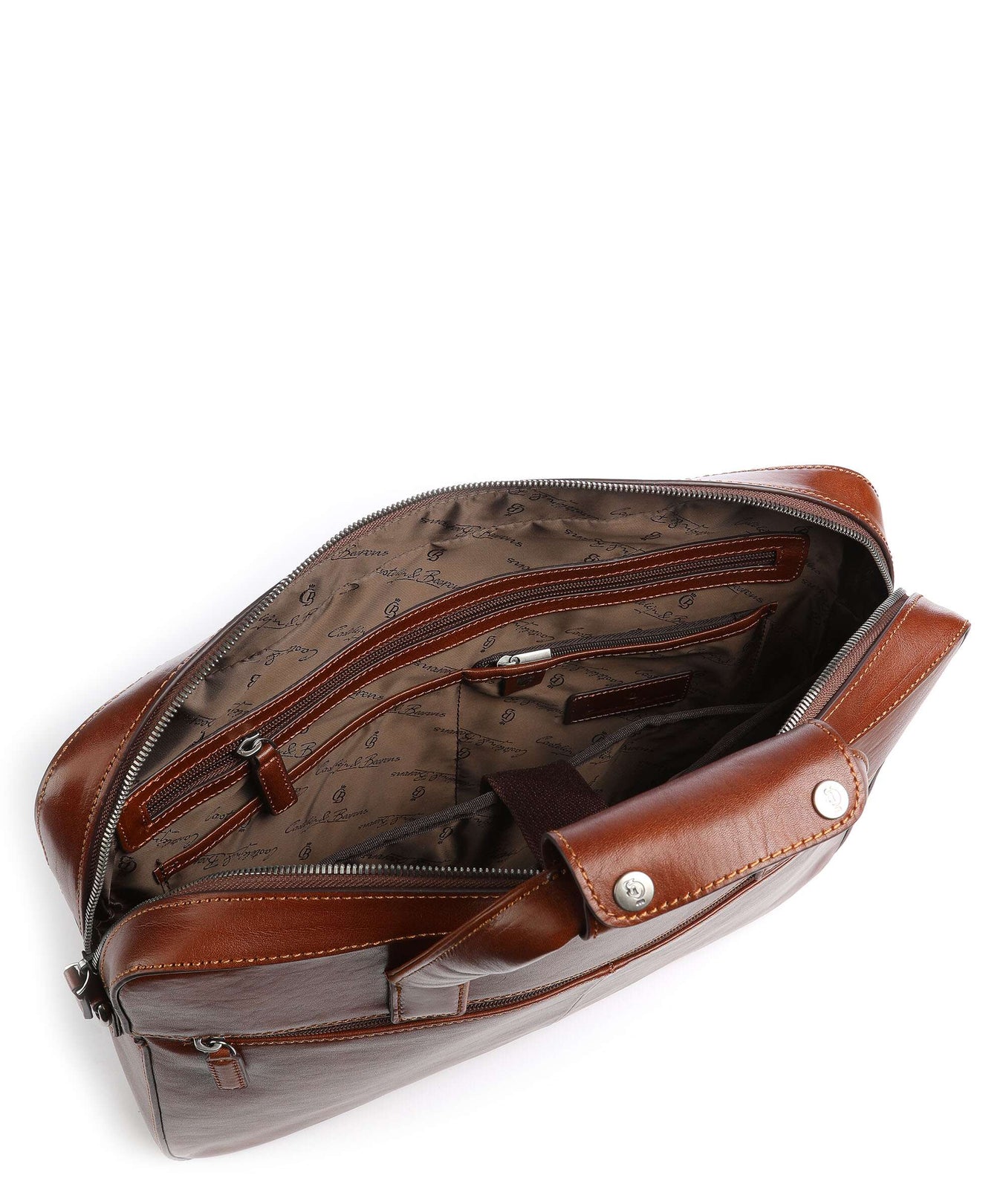 Castelijn & Beerens Gaucho Ted Briefcase cognac