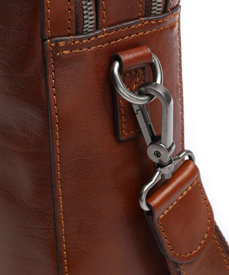 Castelijn & Beerens Gaucho Paul Briefcase cognac