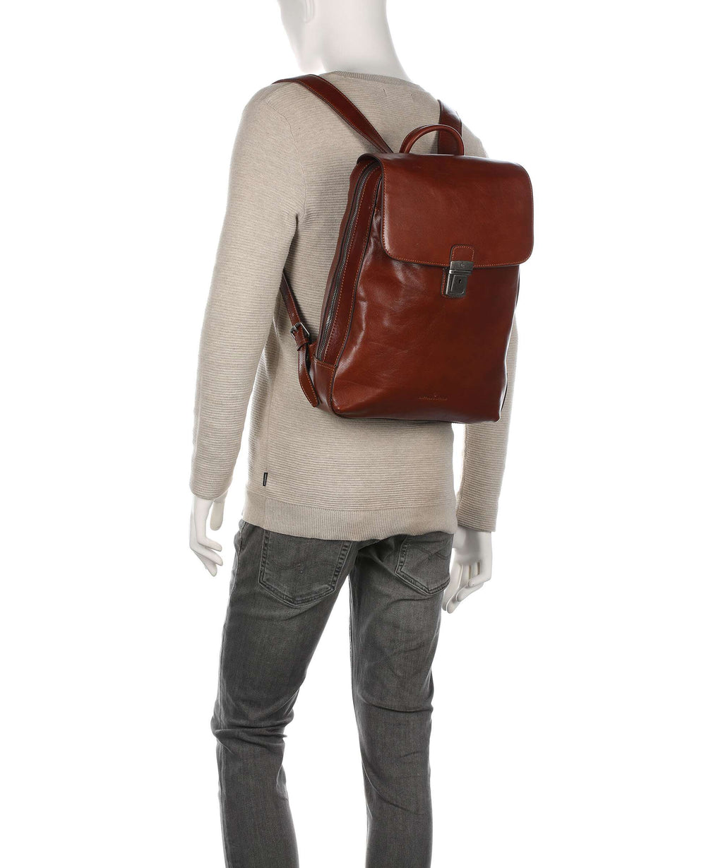 Castelijn & Beerens Gaucho Guus Backpack cognac