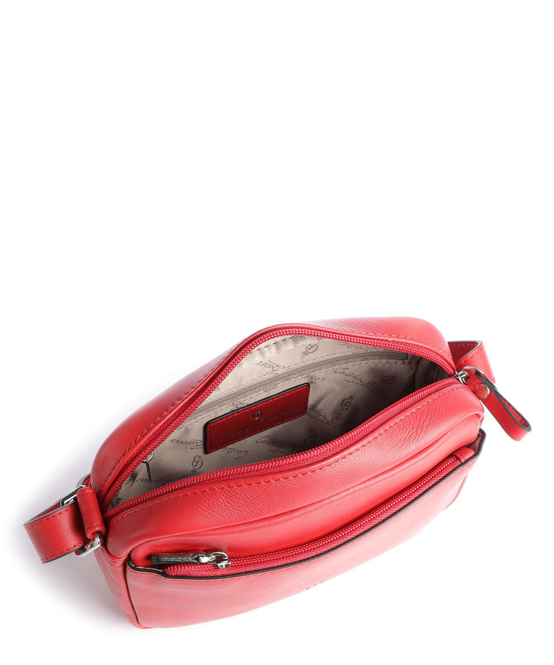 Castelijn & Beerens Babette Nappa Crossbody bag red