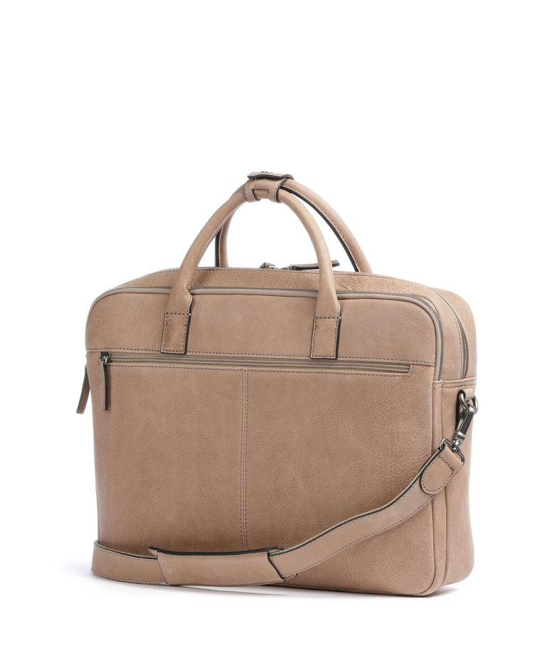 Castelijn & Beerens Carisma RFID Briefcase beige