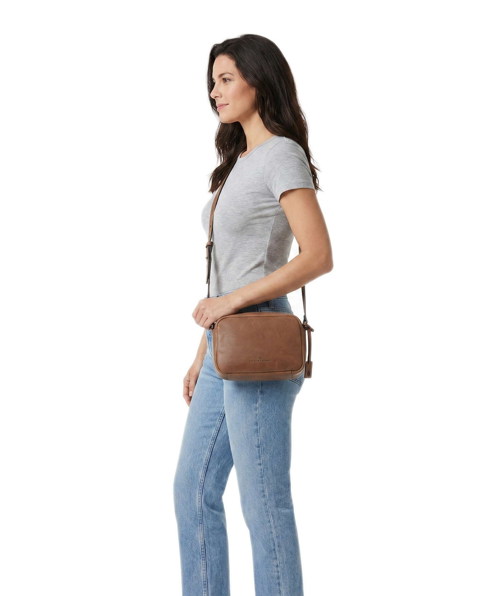 Castelijn & Beerens Carisma Crossbody bag cognac