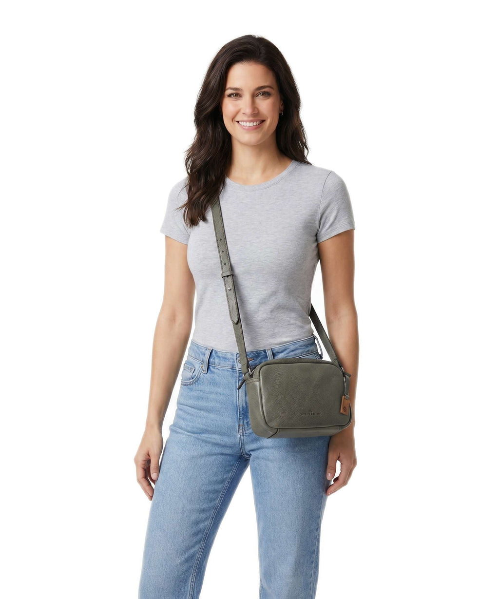 Castelijn & Beerens Carisma Crossbody bag dark military