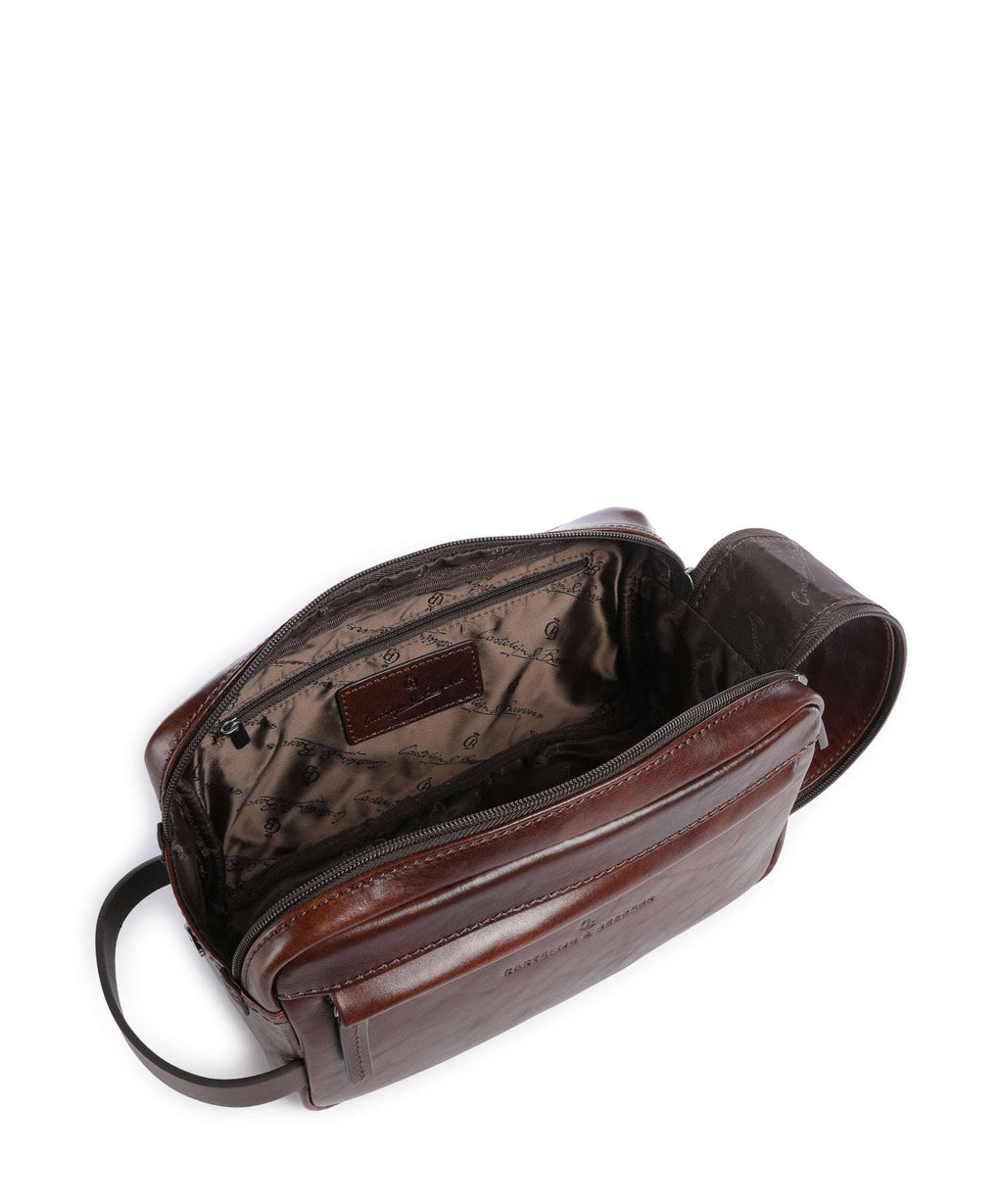 Castelijn & Beerens Rien Toiletry bag cognac