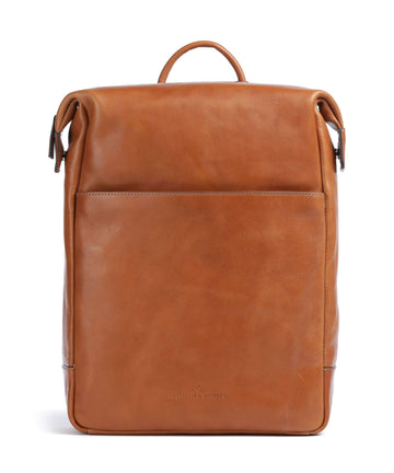 Castelijn & Beerens Heritage Zaino porta pc light brown