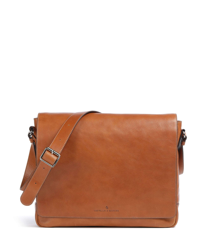 Castelijn & Beerens Heritage Messenger bag light brown