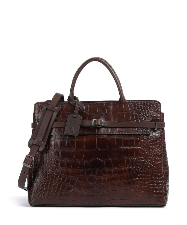Castelijn & Beerens Limited Edition Briefcase mocca