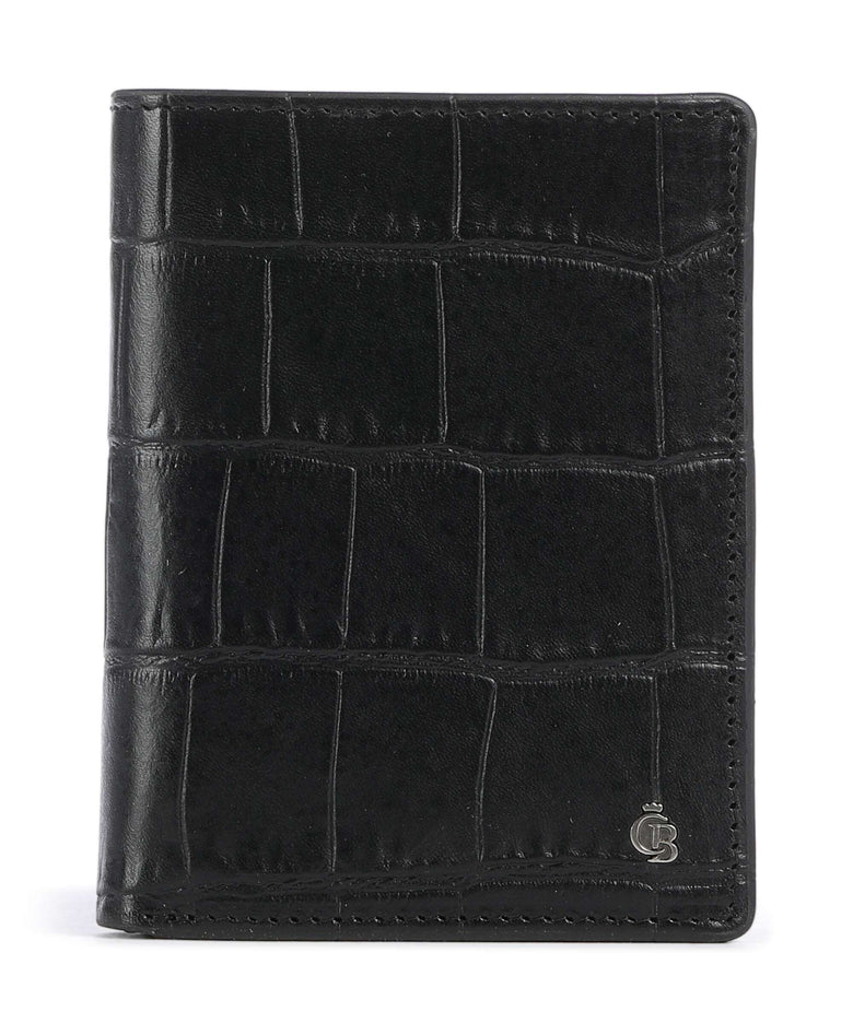 Castelijn & Beerens Croco Wallet black