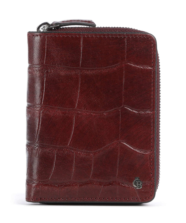 Castelijn & Beerens Croco Wallet red