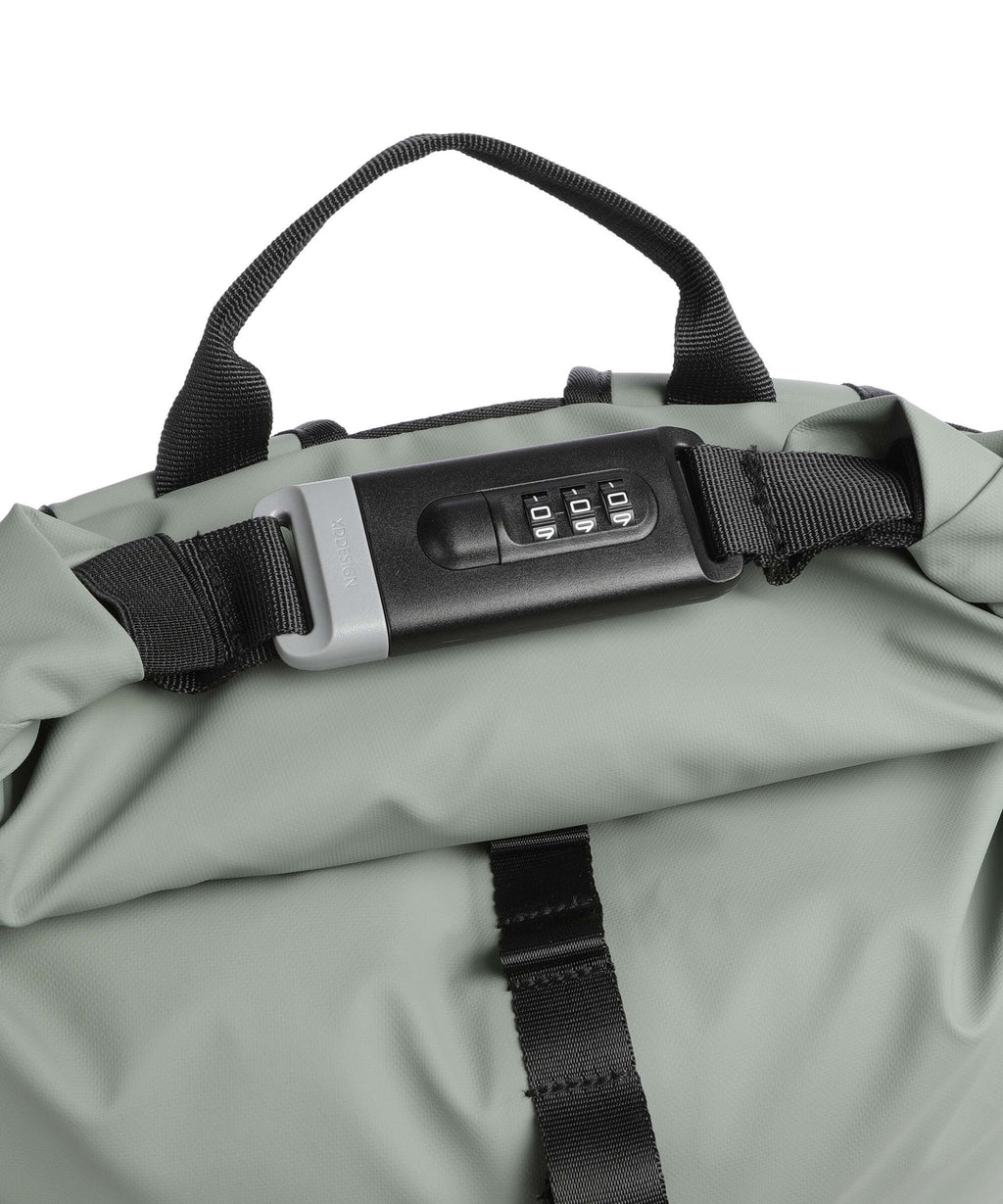 XD Design Urban Rolltop backpack iceberg green