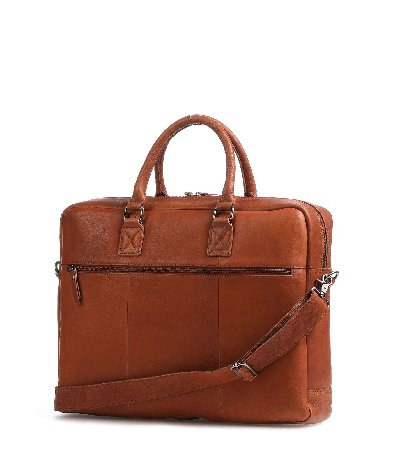 Burkely Antique Avery Briefcase cognac