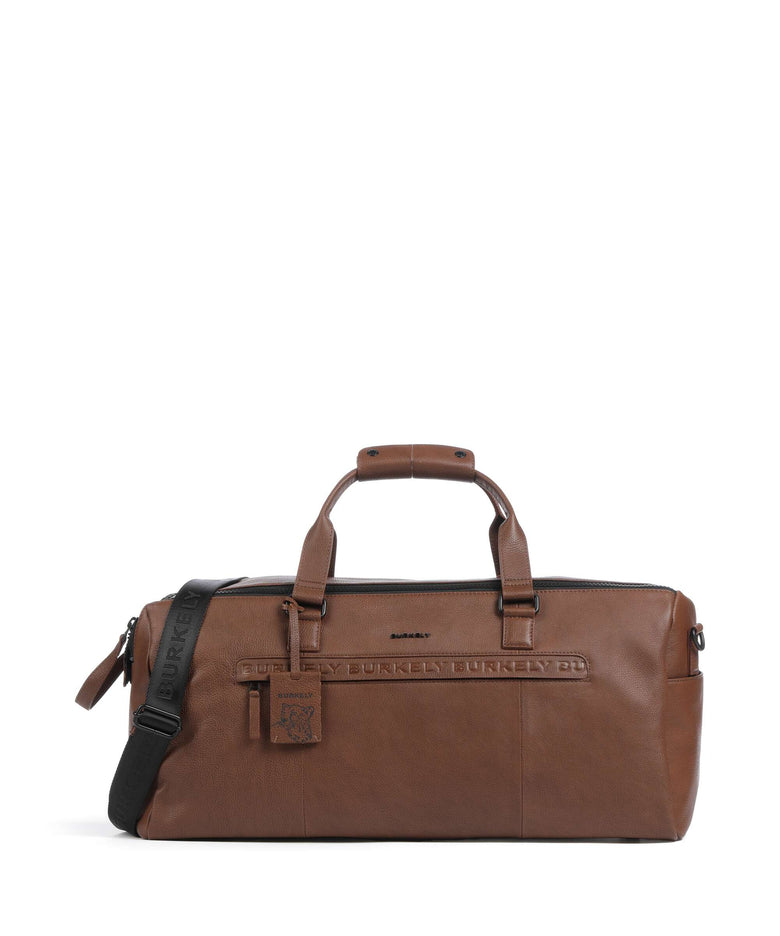 Burkely Minimal Mason Weekend bag custom cognac