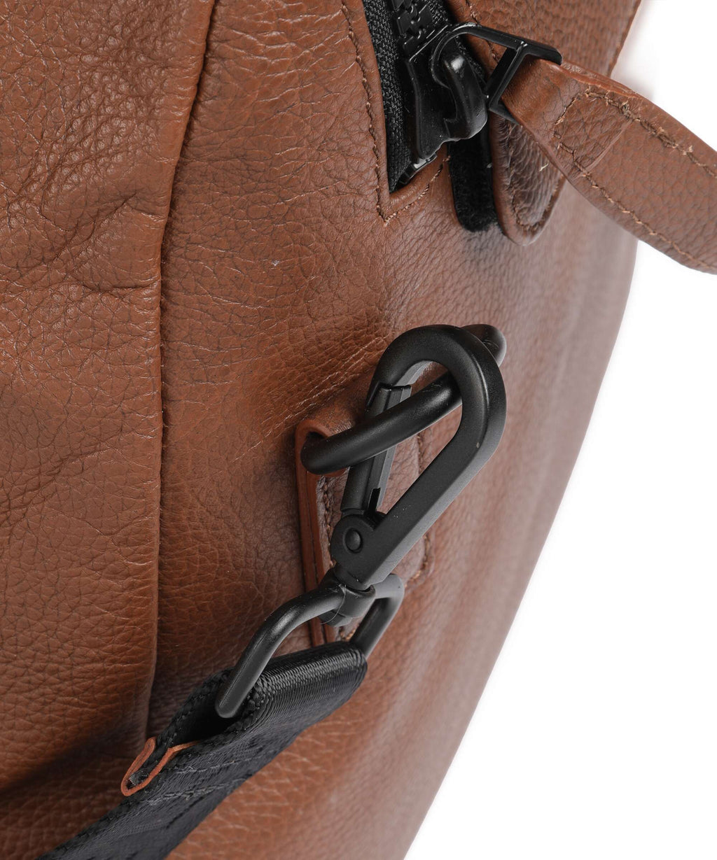 Burkely Minimal Mason Weekend bag custom cognac
