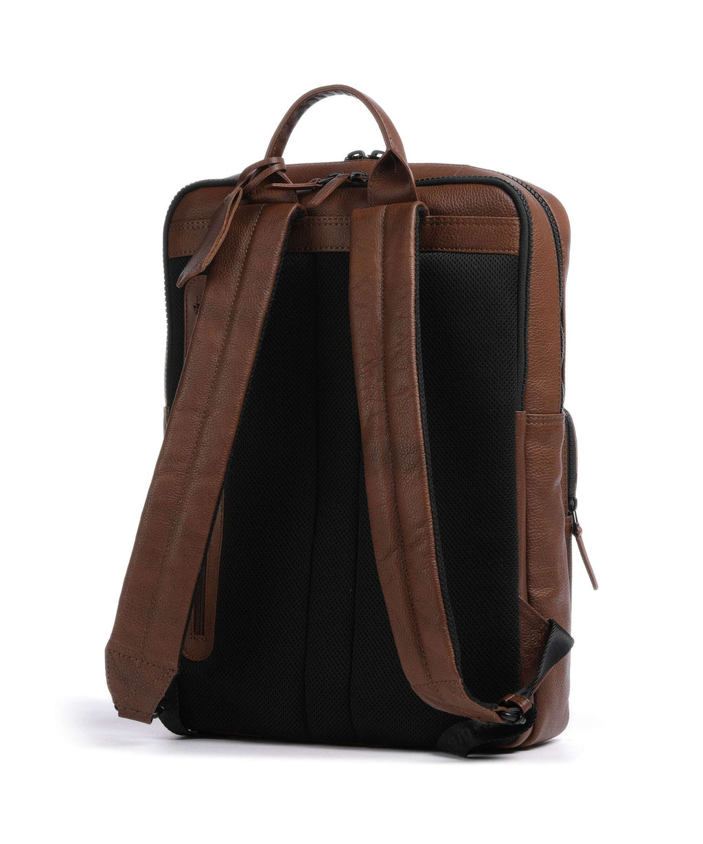 Burkely Minimal Mason Laptop backpack custom cognac