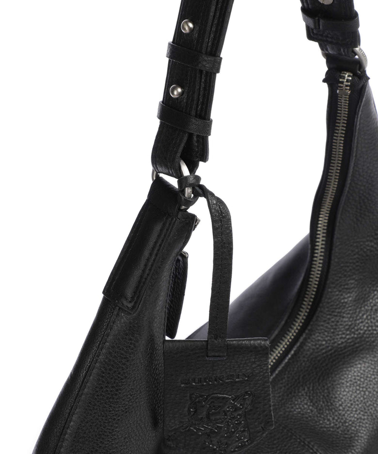 Burkely Soft Skylar Hobo bag beach black