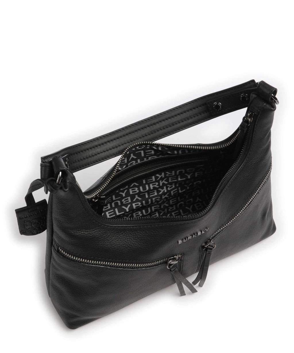 Burkely Rock Ruby Hobo bag bold black 