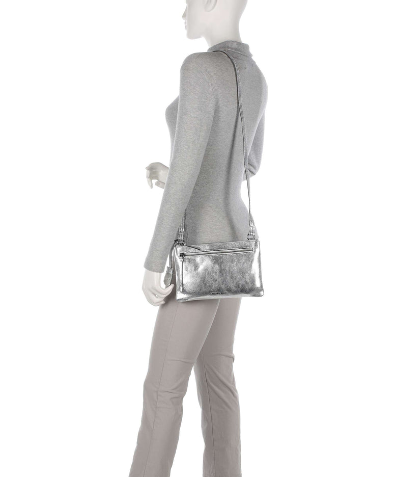 Burkely Rock Ruby Crossbody bag speedy silver