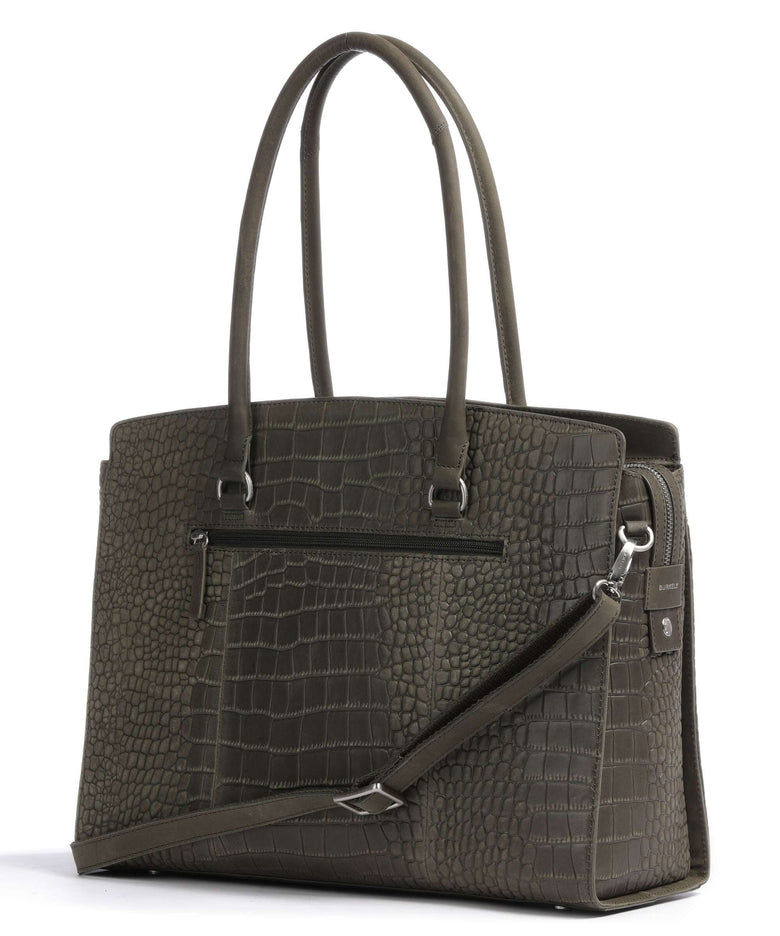Burkely Cool Colbie Tote bag forest green