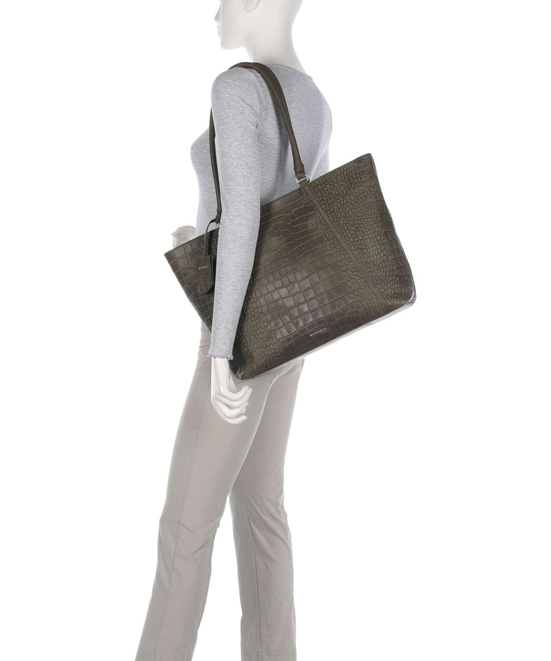 Burkely Cool Colbie Tote bag forest green
