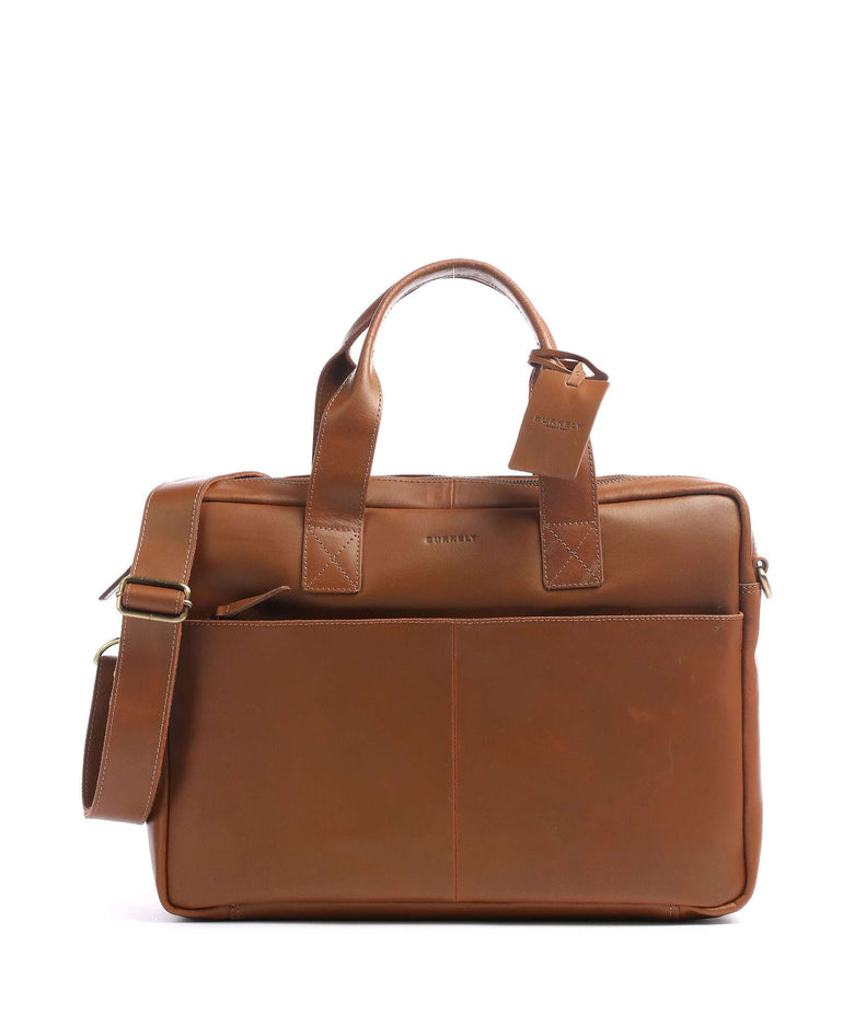 Burkely Vintage Jesse Briefcase cognac