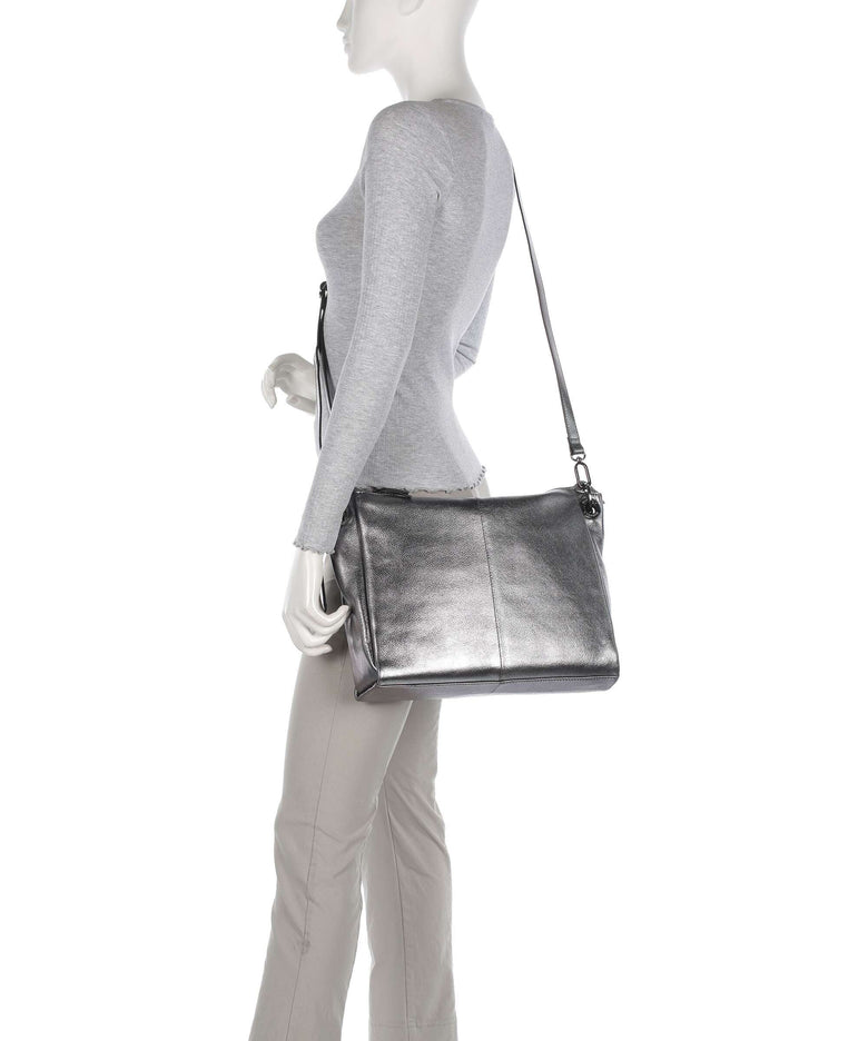 Burkely Radiant Raeven Shoulder bag stardust silver