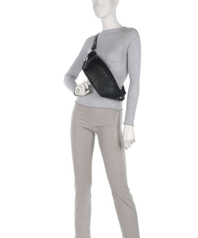 Burkely Radiant Raeven Fanny pack bonfire black