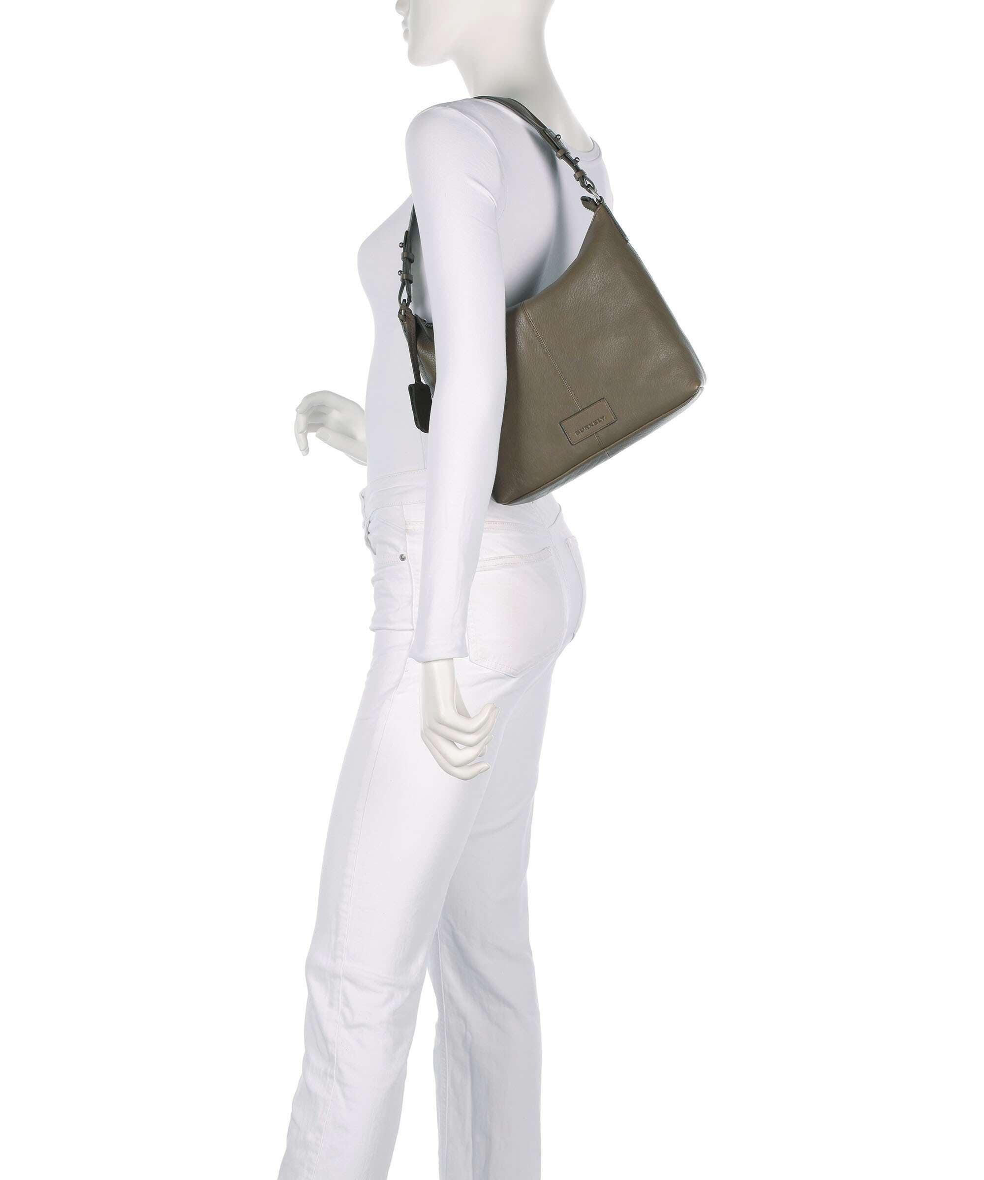 Burkely Soft Skylar Hobo bag taupe