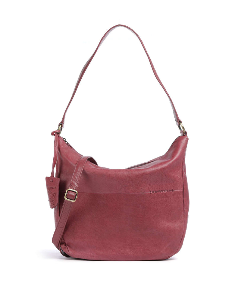 Burkely Natural Norah Hobo bag poppy pink