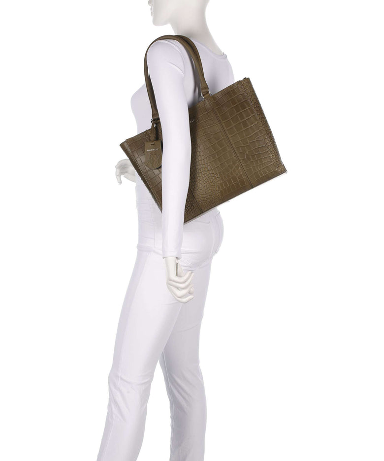 Burkely Cool Colbie Tote bag olive