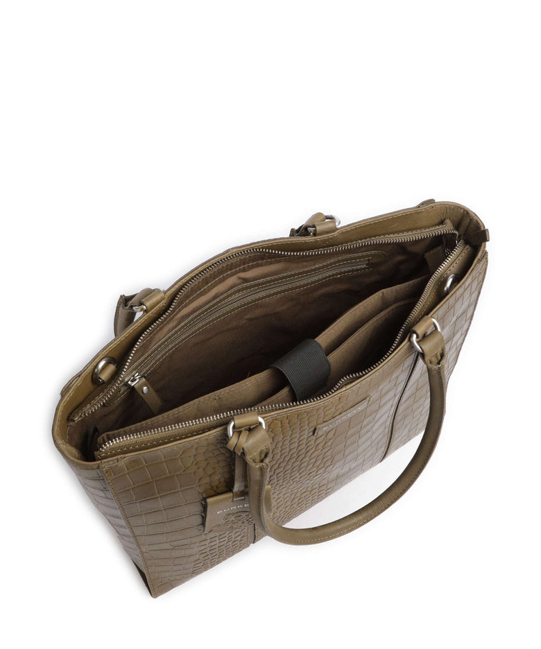 Burkely Cool Colbie Tote bag olive