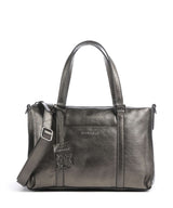 Burkely Creased Crystal Borsa a mano gunmetal