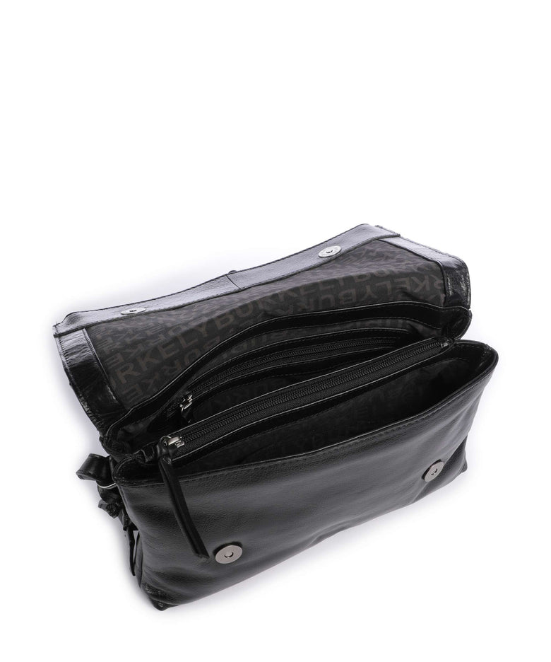 Burkely Creased Crystal Crossbody bag black