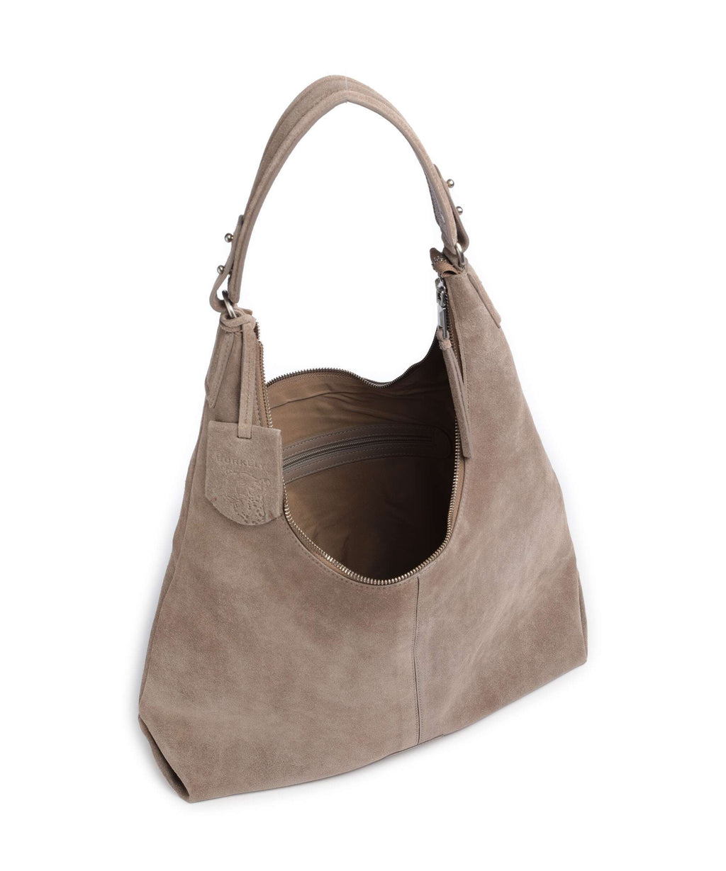 Burkely Vienna Hobo bag grey