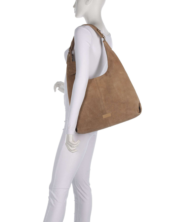 Burkely Vienna Hobo bag nude