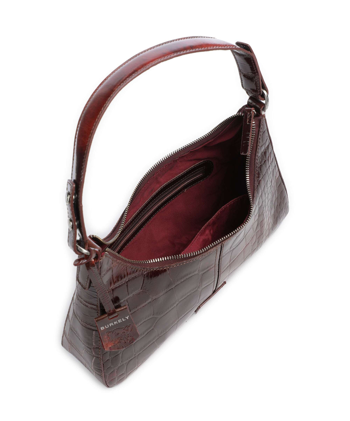 Burkely Cool Colbie Shoulder bag burgundy patent