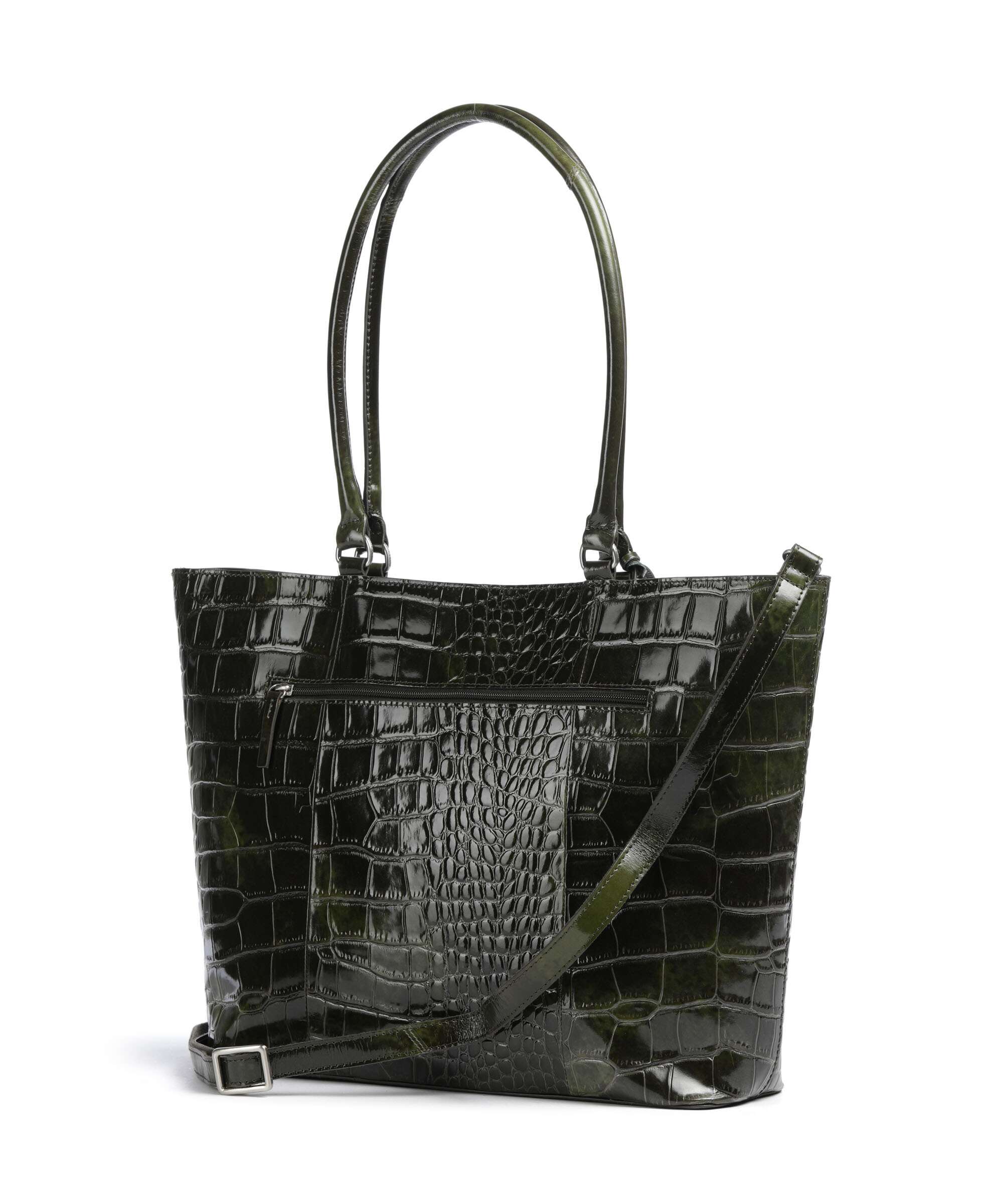 Burkely Cool Colbie Tote bag olive patent