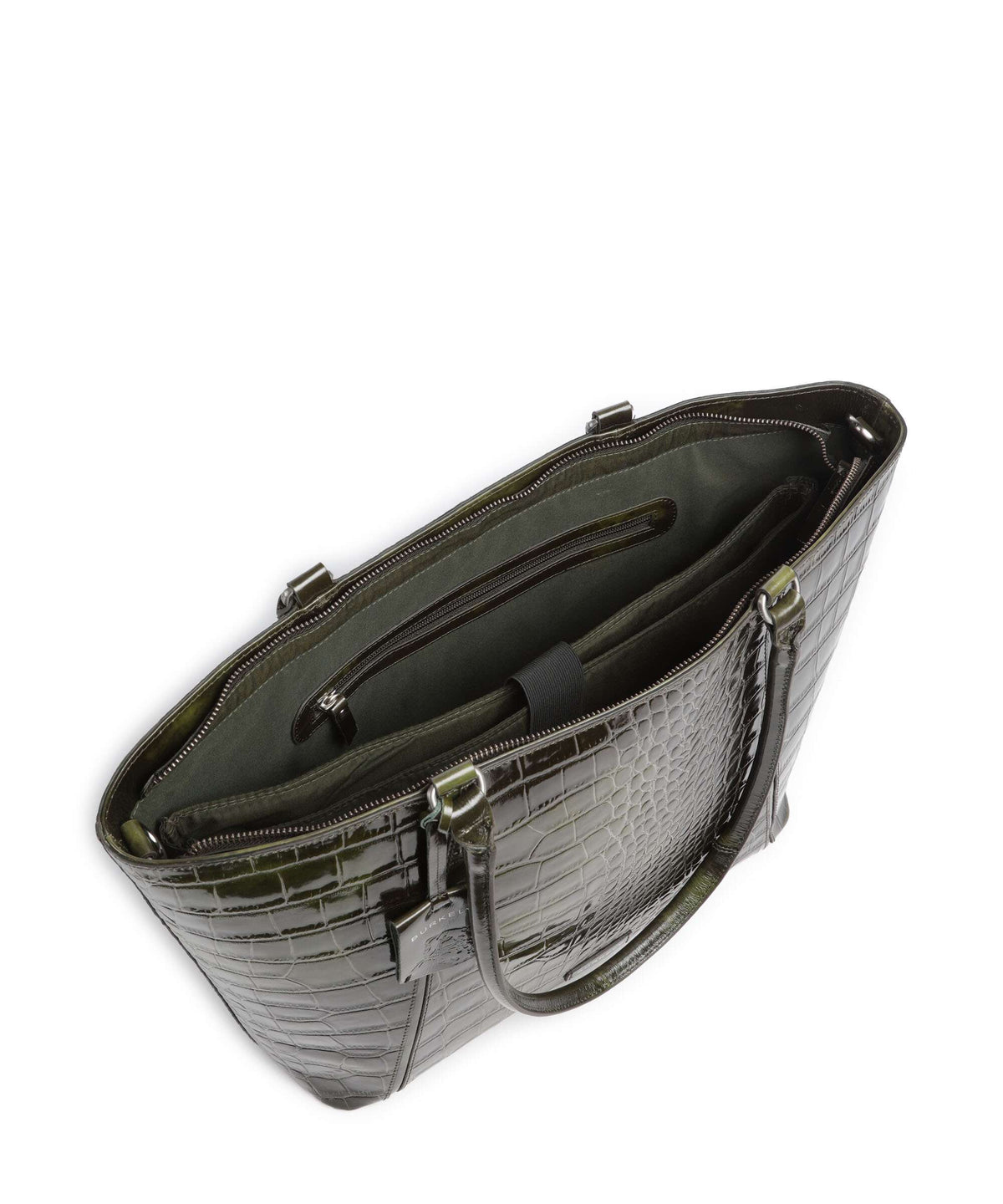 Burkely Cool Colbie Tote bag olive patent