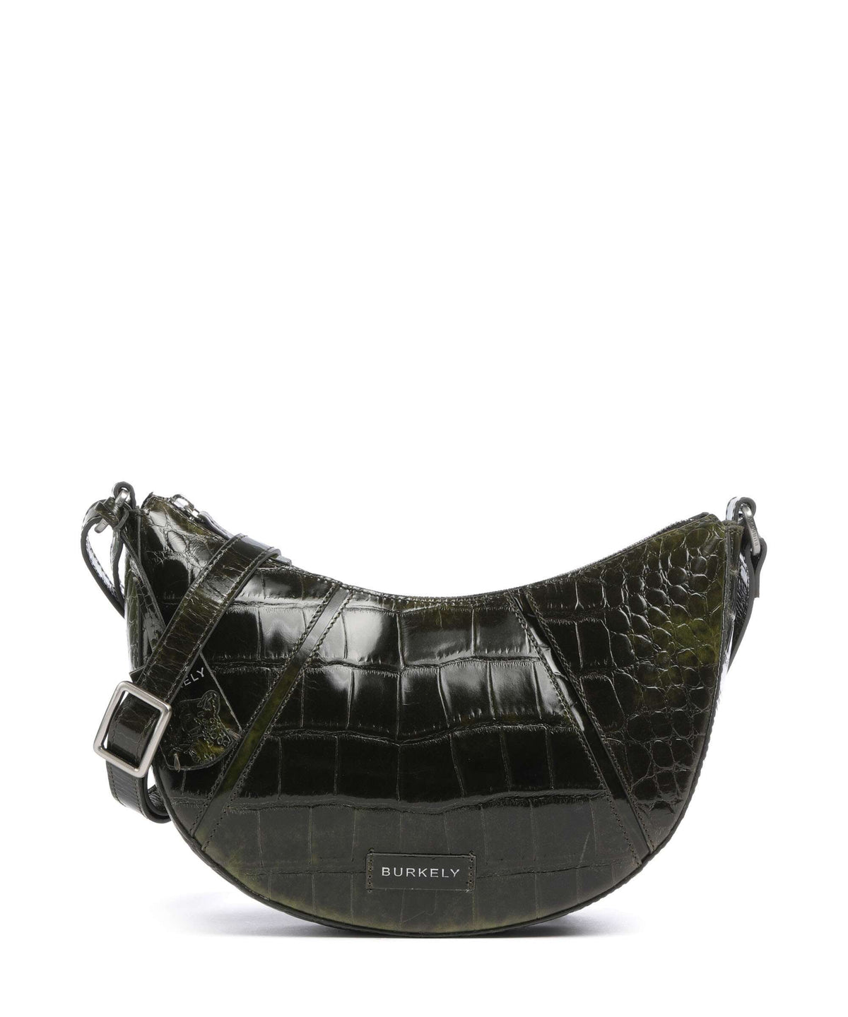 Burkely Cool Colbie Crossbody bag olive patent