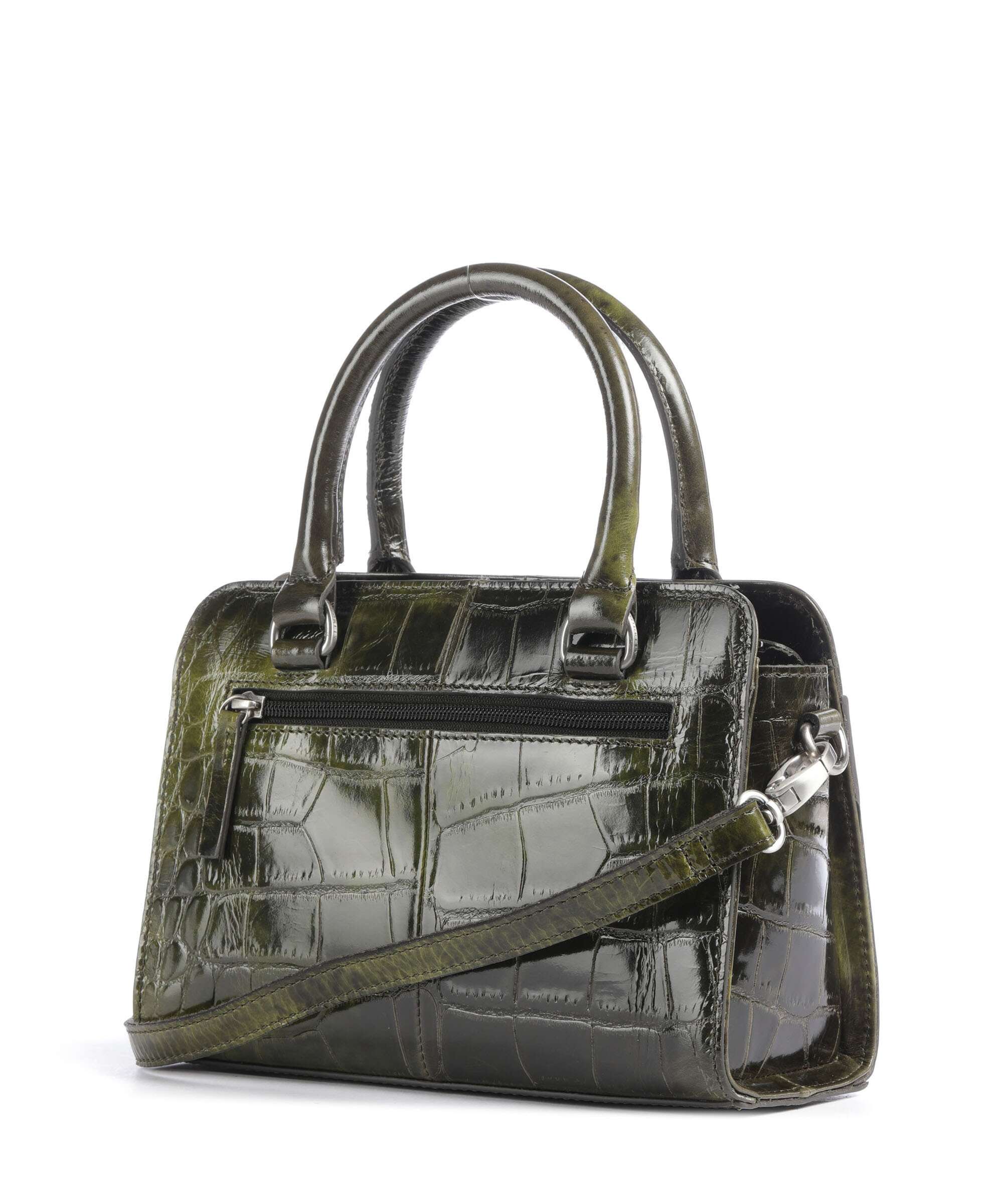 Burkely Cool Colbie Handbag olive patent