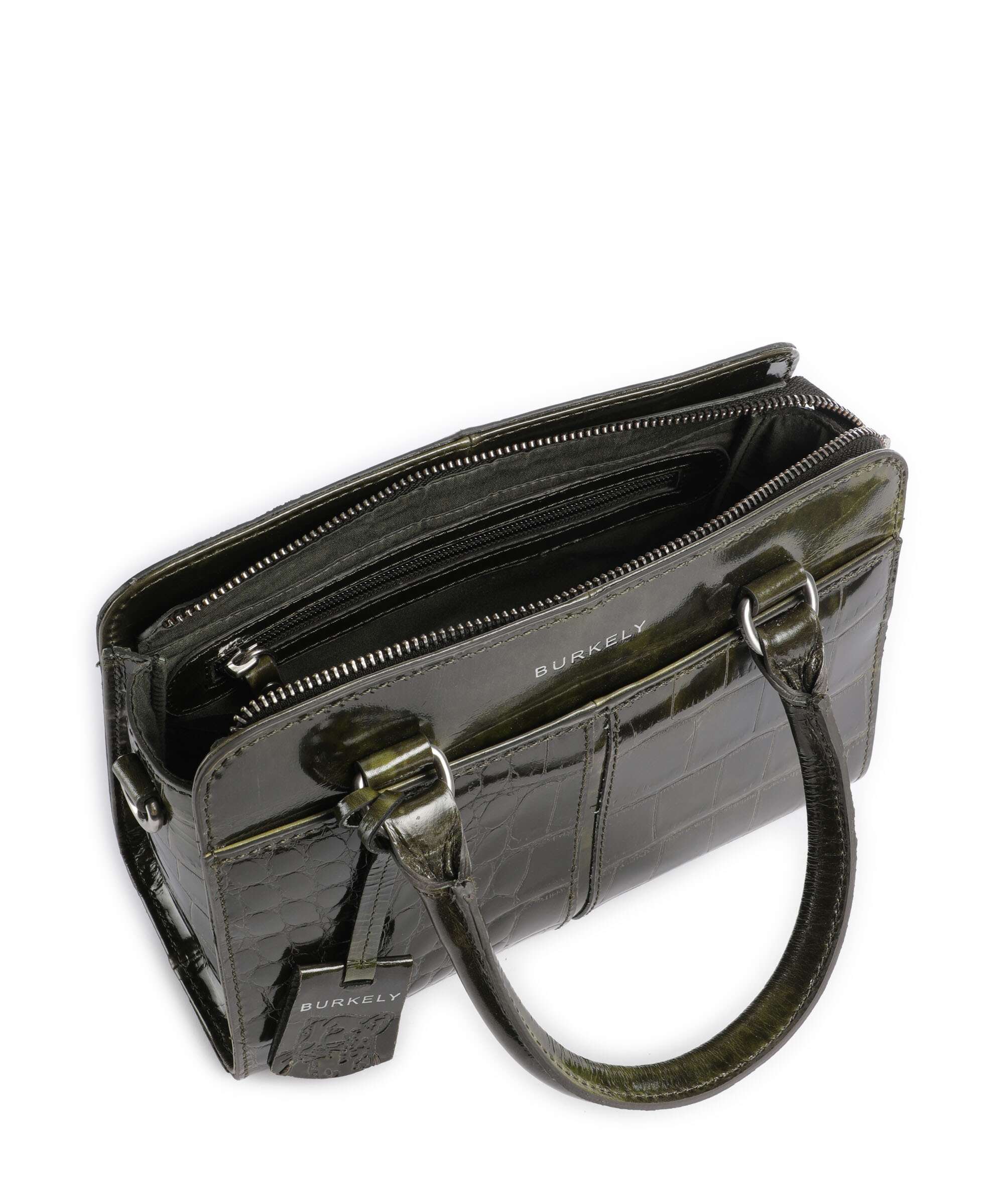 Burkely Cool Colbie Handbag olive patent
