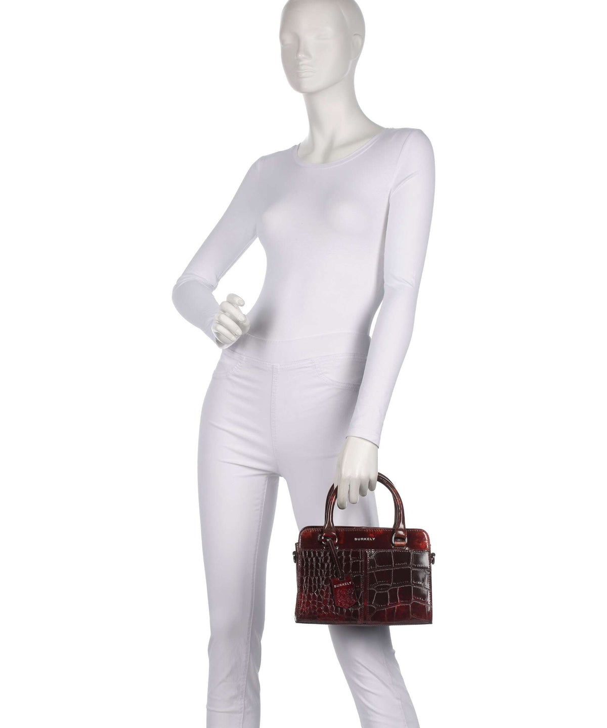 Burkely Cool Colbie Handbag burgundy patent