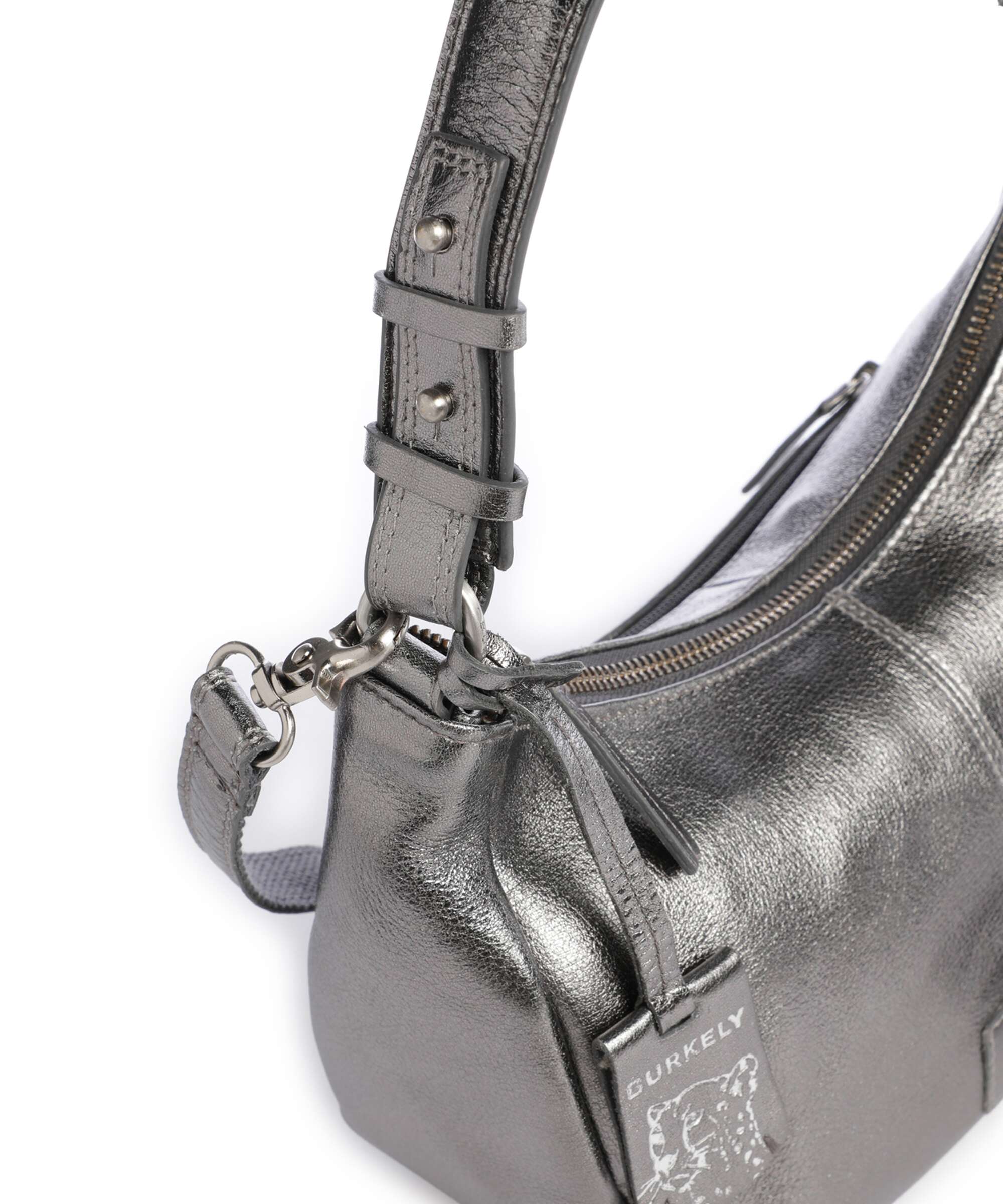 Burkely Soft Skylar Hobo bag gun metal