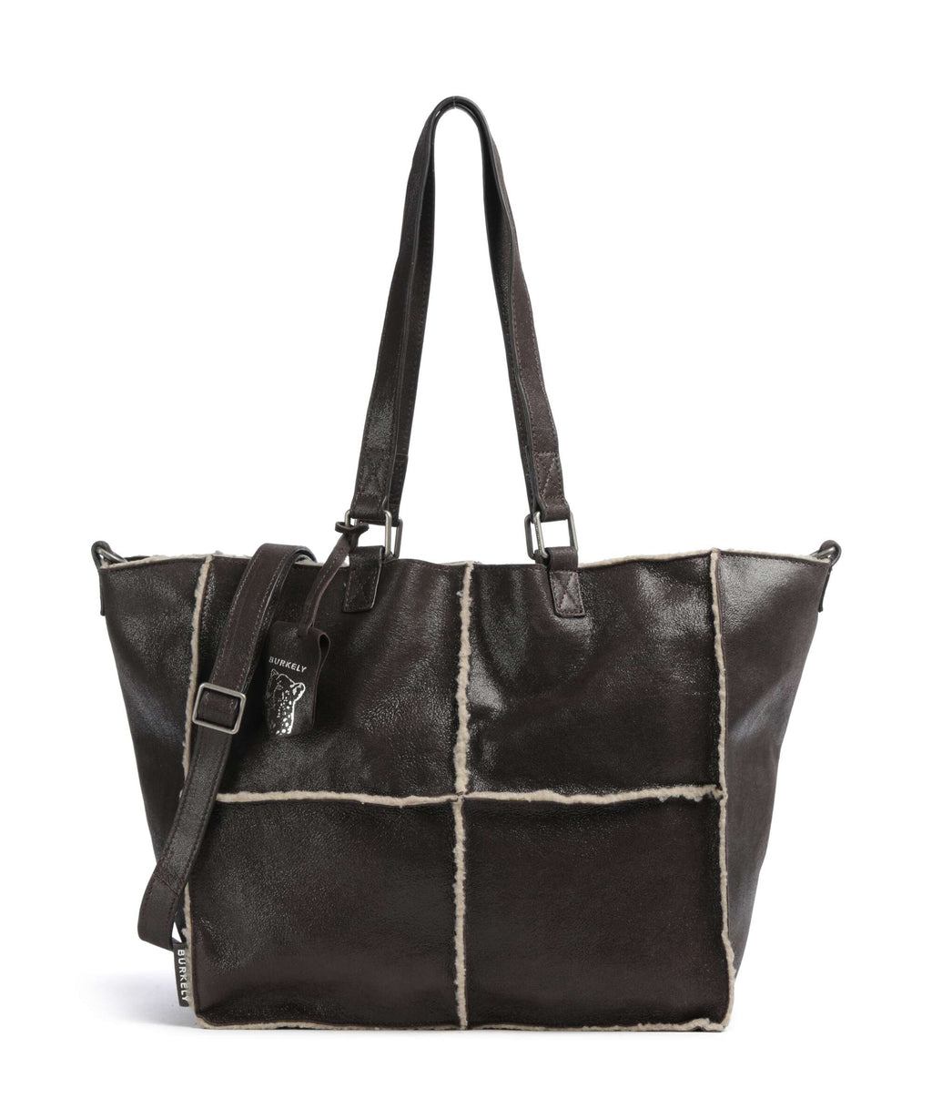 Burkely Lana Tote bag dark brown