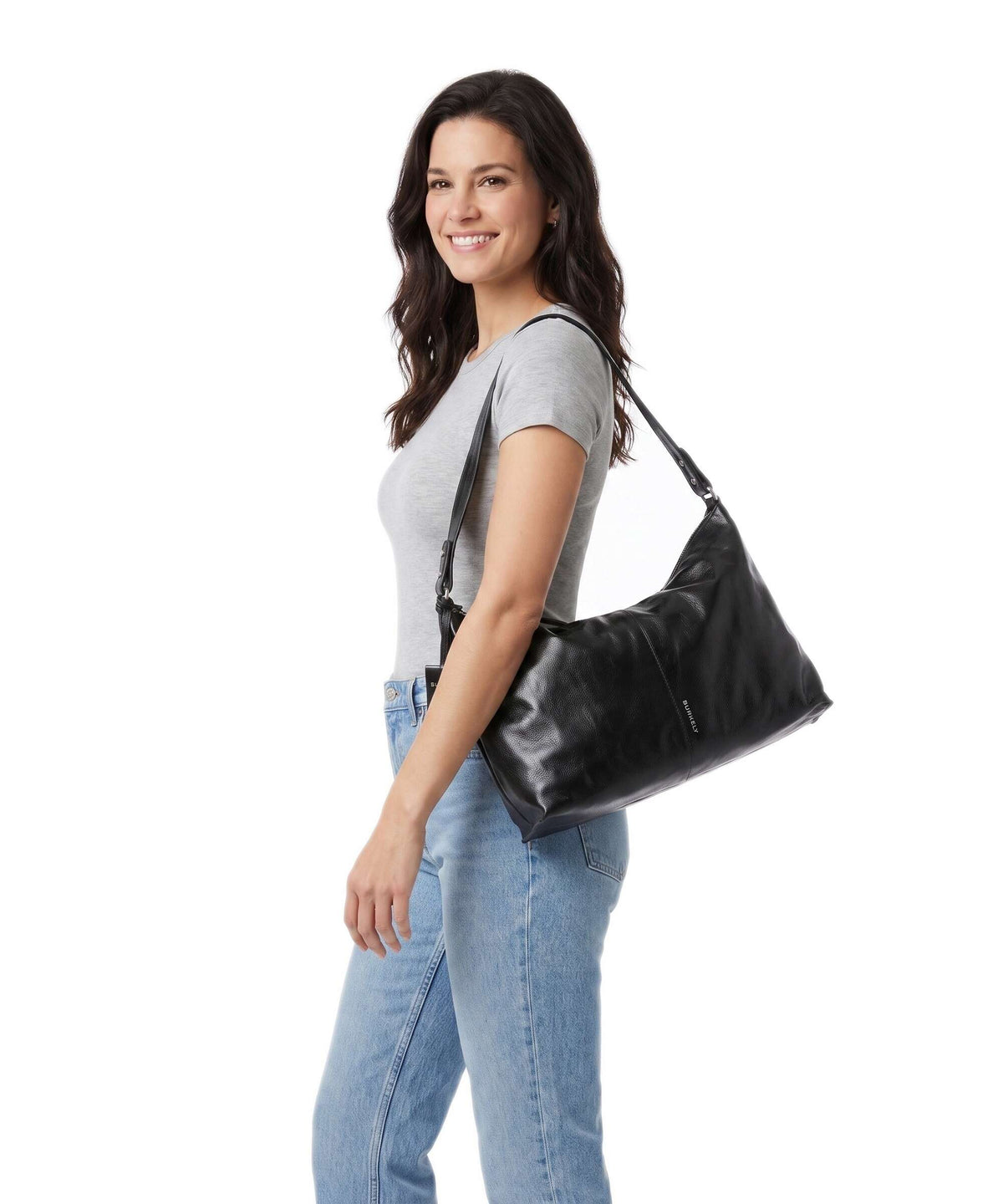 Burkely Myra Hobo bag black
