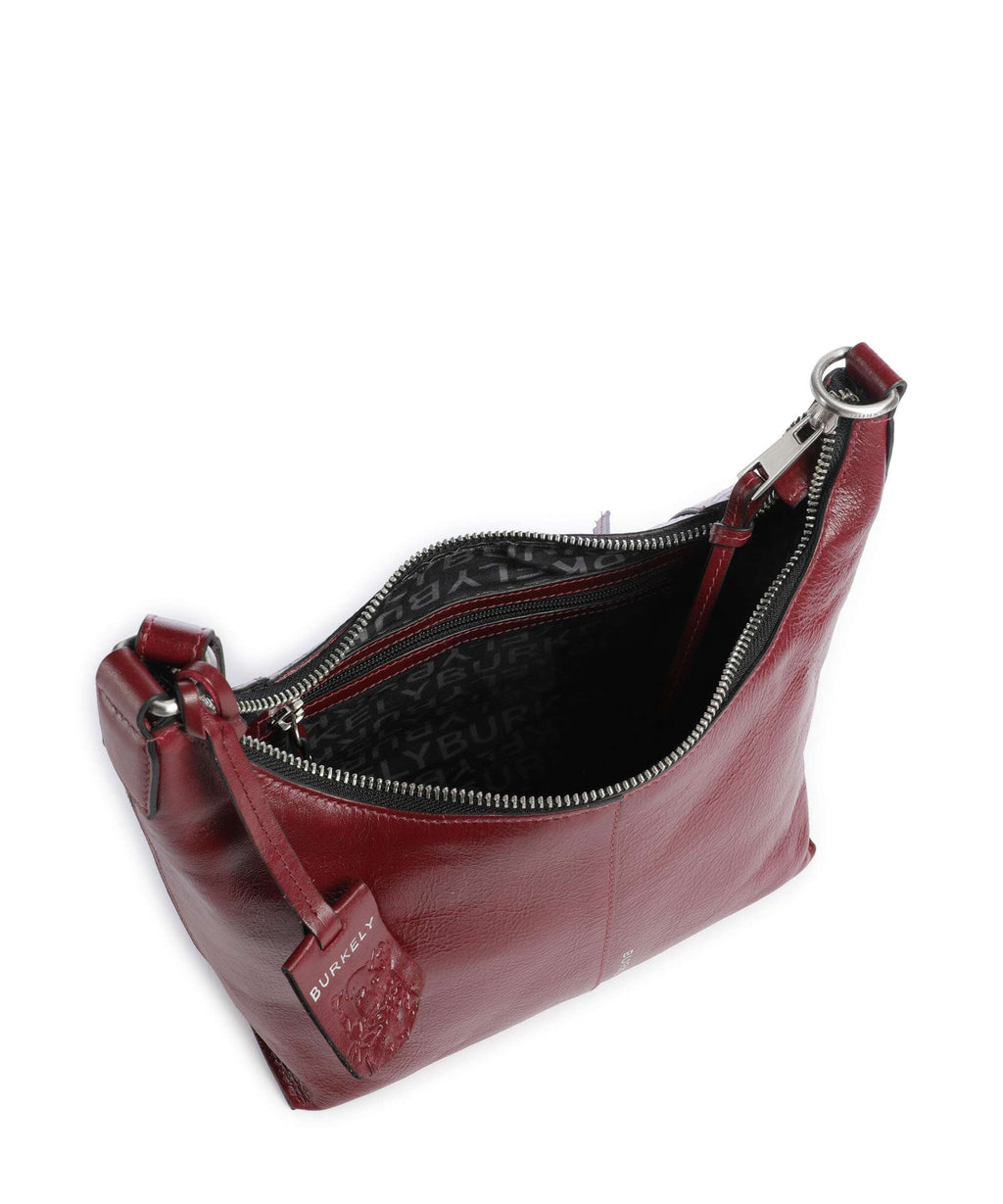 Burkely Myra Hobo bag burgundy