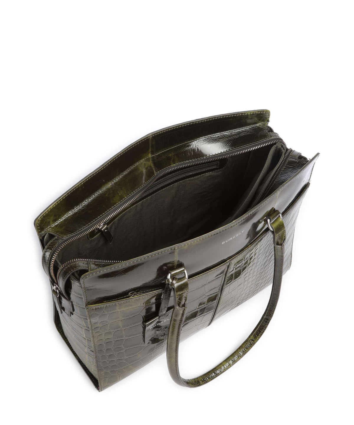 Burkely Cool Colbie Tote bag olive patent