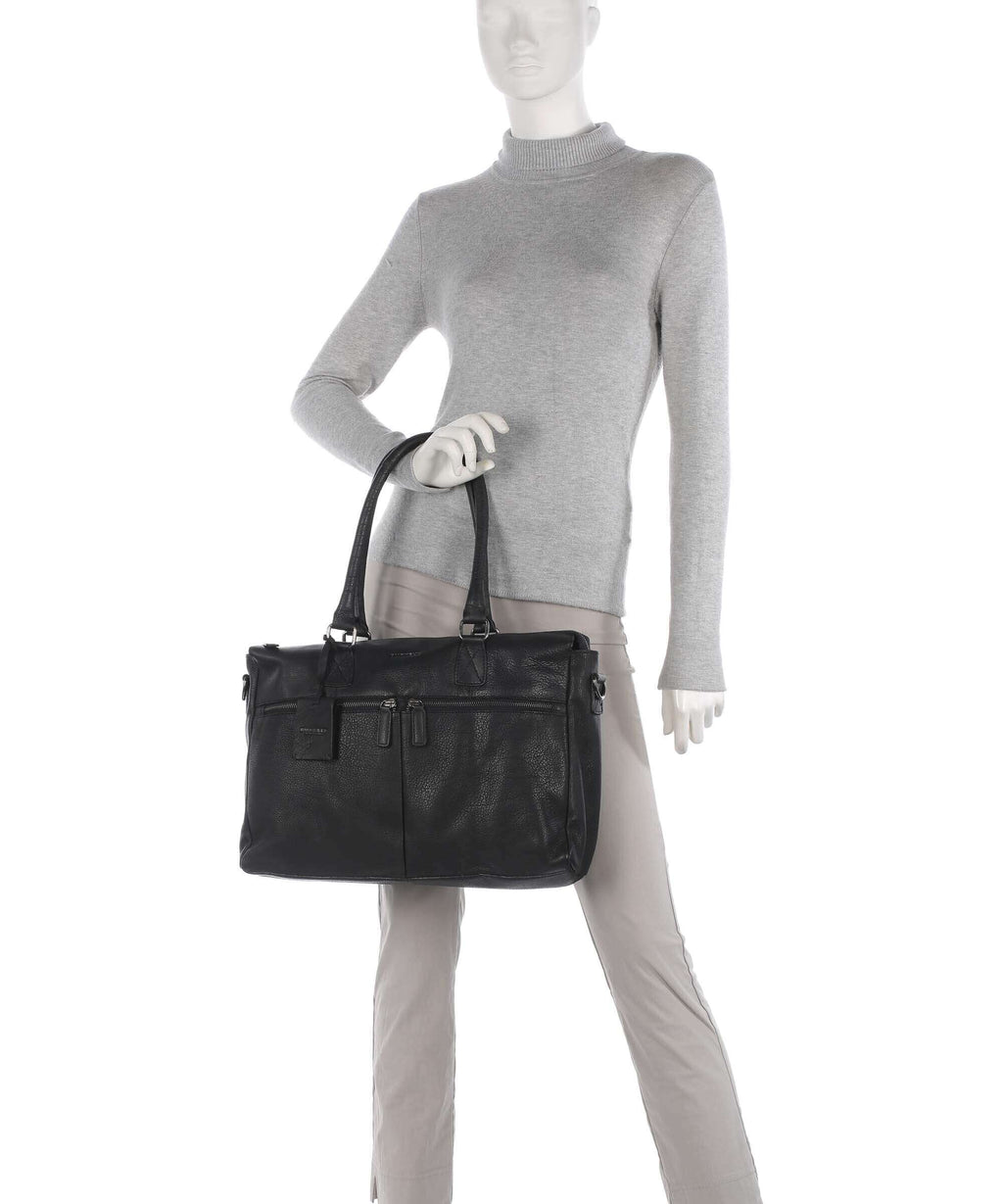 Burkely Antique Avery Briefcase black